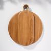 KENNETH Modern White Oak Serving Board with Brass Handle | Serveware by Untitled_Co