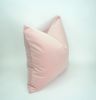 blush velvet pillow // blush velvet cushion // blush pillow | Pillows by velvet + linen