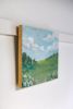 Sunny Field No. 1 | Oil And Acrylic Painting in Paintings by JoAnna Liston | Lily Field Studio. Item made of wood compatible with boho and country & farmhouse style