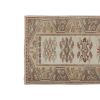 1970s Vıntage Turkish Oushak Handmade Wool Runner Rug | Rugs by Vintage Pillows Store. Item made of cotton & fiber