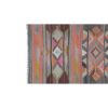 1970s Vintage Turkish Handmade Pale Pink, Orange, Green | Runner Rug in Rugs by Vintage Pillows Store. Item made of cotton