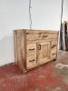 MODEL 1091 - Custom Single Sink Vanity | Countertop in Furniture by Limitless Woodworking. Item composed of maple wood compatible with mid century modern and contemporary style