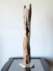 Driftwood Art Sculpture "Grounded" | Sculptures by Sculptured By Nature  By John Walker. Item made of wood works with minimalism style