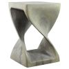 Haussmann® Original Wood Twist Stool 12 X 12 X 18 | Chairs by Haussmann®