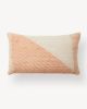 Angle Lumber Pillow - Terracotta | Pillows by MINNA