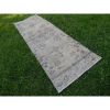 Turkish Floral Sparta Oushak Runner - Hallway Carpet | Runner Rug in Rugs by Vintage Pillows Store. Item composed of cotton and fiber