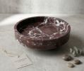 Rosso Levanto Marble Bowl | Water Fixtures by AYMARBLEDESIGN LLC