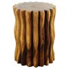 Haussmann® Wood Stump End Table Mangrove Root 15 in Dx 20 in | Tables by Haussmann®