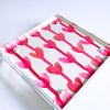 Static Energy - Acrylic Heart Block Painting | Paintings by carrie song