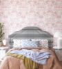 Nui Pink Fabric | Linens & Bedding by Stevie Howell. Item made of linen