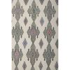 Vintage Embroided Turkish Karapinar Cicim Rug | Area Rug in Rugs by Vintage Pillows Store. Item composed of wool & fiber