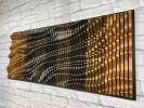 "ECLIPSE" Parametric Wood Wall Art Decor / 100% Solid Wood | Wall Sculpture in Wall Hangings by ArtMillWork Design. Item composed of wood