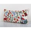 Suzani Animal Hippie Pillow Cover, Ethnic Uzbek Bird and Flo | Cushion in Pillows by Vintage Pillows Store