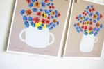 Nasturtium Jar Print | Prints by Leah Duncan. Item made of paper works with mid century modern & contemporary style