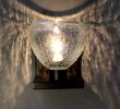 Acqua Sconce · Clear Crackle · Recycled Glass | Sconces by LUMi Collection. Item composed of glass
