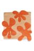 Blossom Square Hand Tufted Rug | Small Rug in Rugs by JUBI. Item made of wool with fiber