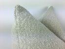 Boucle pillow // cream boucle pillow // boucle cushion | Pillows by velvet + linen