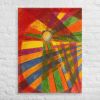 Canvas Print - Solar Burst - Geometric Abstract Art | Work by Eman's Gallery