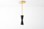 Cone Pendant - Brass Pendant Light - Model No. 2387 | Pendants by Peared Creation. Item made of brass