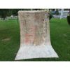 1970s Vintage Large Oushak Turkish Rug With Modern Design | Area Rug in Rugs by Vintage Pillows Store. Item made of cotton with fiber