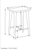 Tucker Counter Stool | Bar Stool in Chairs by Mango Furniture Co. Inc.