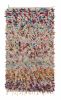 Vintage Moroccan Shag Rug with Polychromatic Geometric Patterns from Rug & Kilim | Area Rug in Rugs by Rug and Kilim