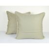 Set of 2 Pillow Covers, White Color Kilim Cushion | Sham in Linens & Bedding by Vintage Pillows Store. Item composed of cotton & fiber
