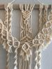 Macrame Wall Hanging- "Lila" | Wall Hangings by Rosie the Wanderer. Item composed of cotton and fiber