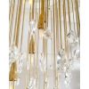 QZ2705 Hailee Sculpted Handcrafted Chandelier | Chandeliers by Alan M