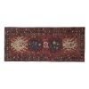 Vintage Anatolian Animal Soumac Runner Rug 4'5'' x 9'8'' | Rugs by Vintage Pillows Store. Item made of wool & fiber