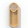 Clock No.1 | Decorative Objects by ROMI. Item made of wood works with minimalism & mid century modern style
