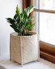 Woven Basket with Stand |All Natural | Storage Basket in Storage by NEEPA HUT. Item composed of wood