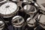Space Expansion Sculpture in Silver | Public Sculptures by PlusObject