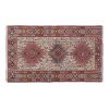 Vintage Animal Turkish Soumac Rug 3'11'' x 6'3'' | Runner Rug in Rugs by Vintage Pillows Store. Item composed of fabric
