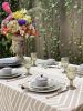 Graphite Tablecloth | Linens & Bedding by OSLÉ HOME DECOR. Item made of fabric