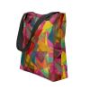 Art Tote Bag - In The Wine Glass - Geometric Abstract | Work by Eman's Gallery