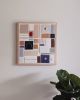 Tiled Wall Art no. 3 - APRIL 2022 Release | Ornament in Decorative Objects by Eliana Bernard. Item composed of wood & ceramic