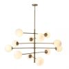 Alan Mizrahi AL0145 Chandelier Tortora | Pendants by Alan Mizrahi Lighting Design