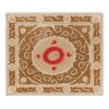 Suzani Tan Tribal Tapestry - Uzbek Table Cloth - Tribal Embr | Tablecloth in Linens & Bedding by Vintage Pillows Store