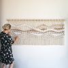 Modern Wall Art Tapestry - KELSEY | Macrame Wall Hanging in Wall Hangings by Rianne Aarts / Teddy and Wool Studio