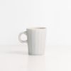 Handmade Porcelain Doubleshot Espresso Cup | Drinkware by The Bright Angle. Item composed of ceramic