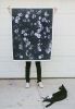 Large Flower Art, Flower Poster, Flowery Art, Goth Art | Prints by Capricorn Press. Item composed of paper compatible with boho and minimalism style