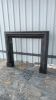 Hand Carved Nero Marquina Marble Fireplace Mantel - Custom Order | Fireplaces by AEGEAN MARBLE ARTISAN ATELIER