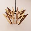 La Flash - Wooden hanging lamp (Price taxes included) | Pendants by Slice of wood / Tranche de bois
