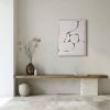 Modern Abstract Wall Sculpture – Minimalist 3D Art in Beige & White for Elegant Homes, Perfect Housewarming Gift - Wabi Sabi Style Artwork | Wall Hangings by Vaiva Art Atelier