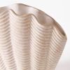 Concha Vase White Medium | Work by District Loom