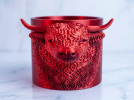Planter Highland Cow Head | Plant Stand in Plants & Landscape by Kimi Craft Corner