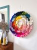 RAINBOW ROUNDIE open centre | Tapestry in Wall Hangings by Nova Mercury Design. Item composed of cotton and fiber