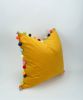 pom pom pillow // jumbo pom pom pillow // velvet pom cushion | Pillows by velvet + linen