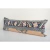 Decorative Turkish Long Cushion Cover, Faded Bedroom Hippie | Sham in Linens & Bedding by Vintage Pillows Store. Item made of cotton